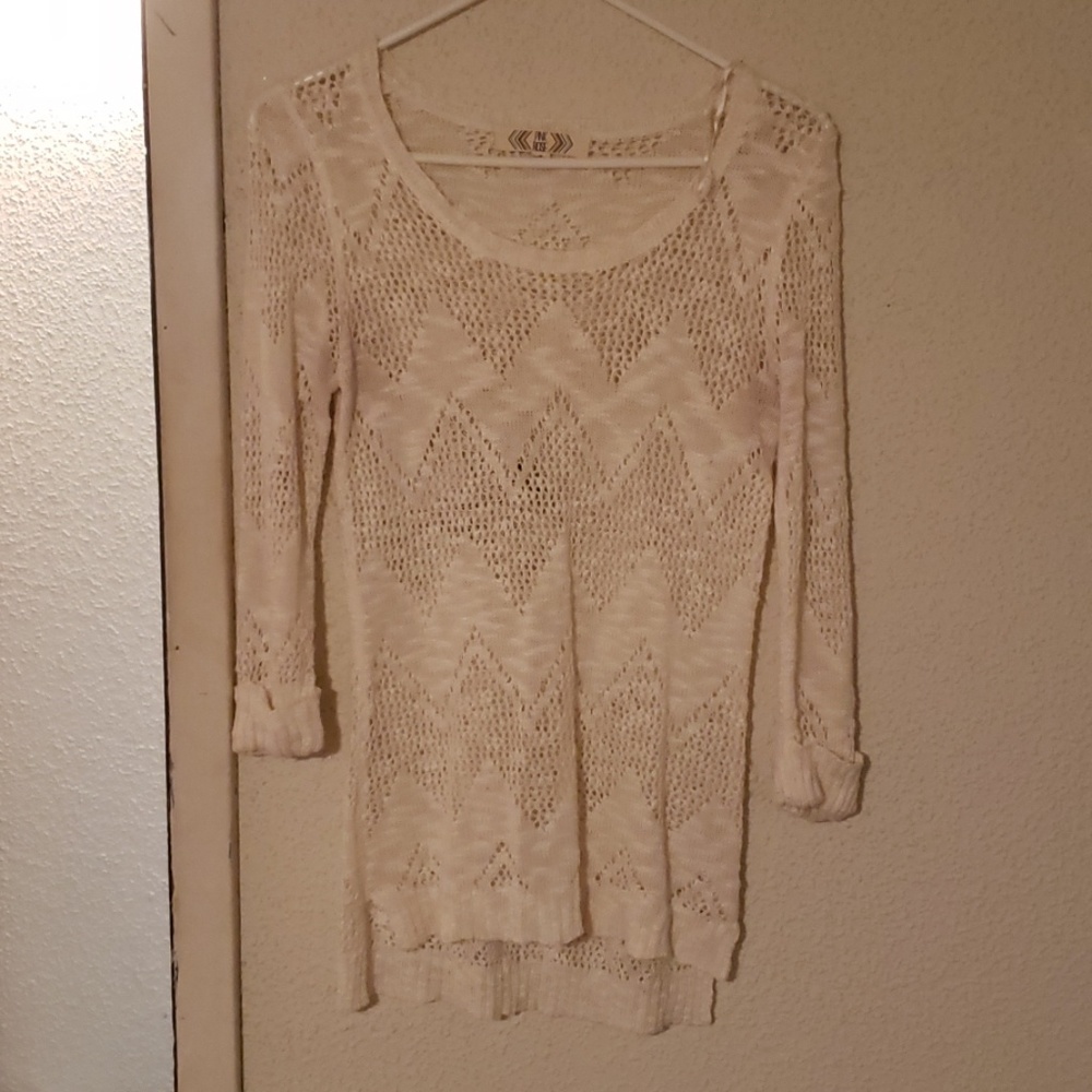 White sweater